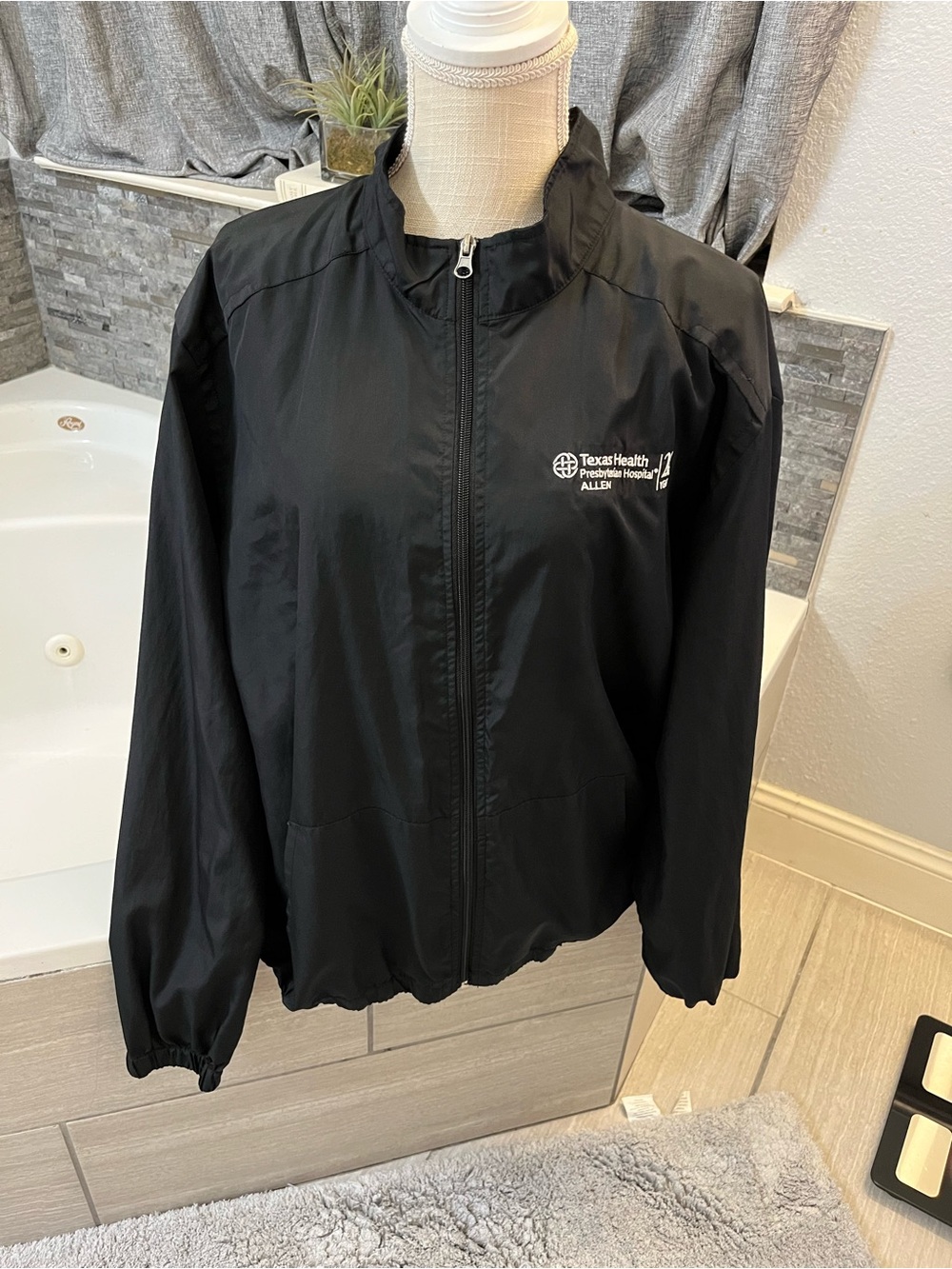 Port Authority Black Bomber Jacket with Embroidered Logo